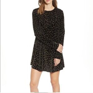 Show Me Your Mumu Toby Velvet Cheetah Shift Dress